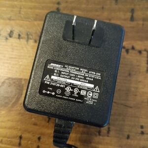 Bose 97PS-030 Power Supply Adapter 5V 500mA P/N 316720-001 AC Adaptor Black fe